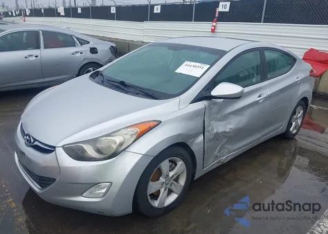 2012 Hyundai Elantra Gls (Ulsan Plant) z USA, uszkodzony, nr VIN KMHDH4AE7CU418575